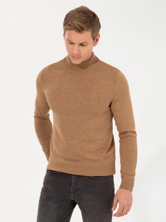 پلیور مردانه شتری پیرکاردین