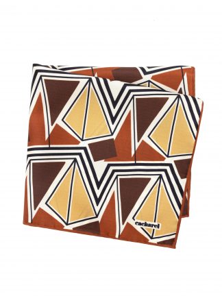 دستمال جیبی مردانه آجری کاشارل