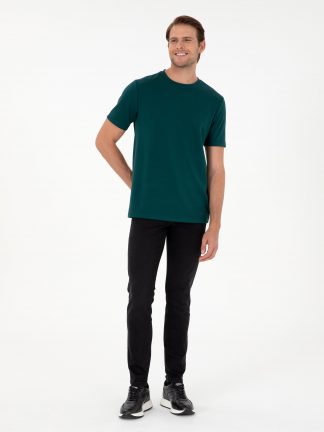 شلوار جین اسلیم فیت مردانه مشکی پیرکاردین