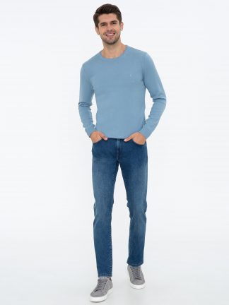 پلیور مردانه آبی پیرکاردین