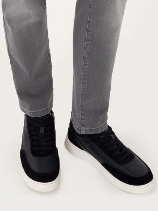 کفش کتانی و اسپرت مردانه سرمه ای پیرکاردین