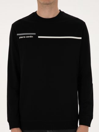 سویشرت مردانه مشکی پیرکاردین