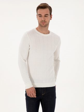 پلیور مردانه بژ کاشارل