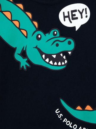 سویشرت پسرانه سرمه ای یو اس پولو