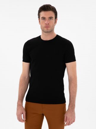 پلیور مردانه مشکی کاشارل