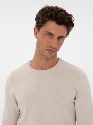 پلیور مردانه کرم پیرکاردین