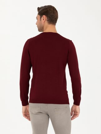 پلیور مردانه قرمز پیرکاردین