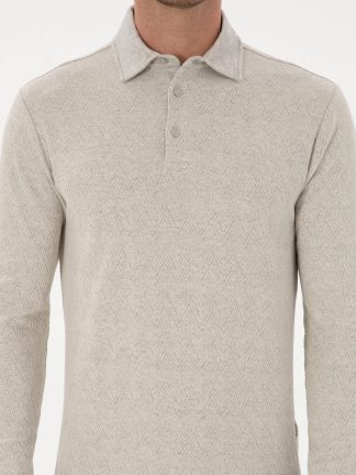 سویشرت مردانه طوسی کاشارل