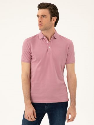 پولوشرت مردانه گلبهی کاشارل