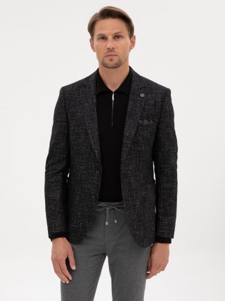 کت مردانه مشکی پیرکاردین