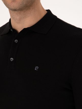 پلیور مردانه مشکی پیرکاردین