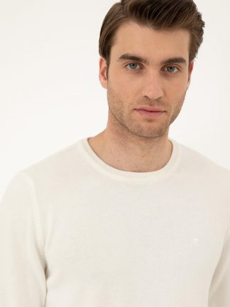 پلیور مردانه بژ پیرکاردین