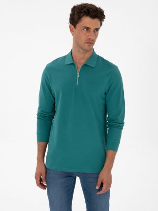 سویشرت مردانه زمردی پیرکاردین