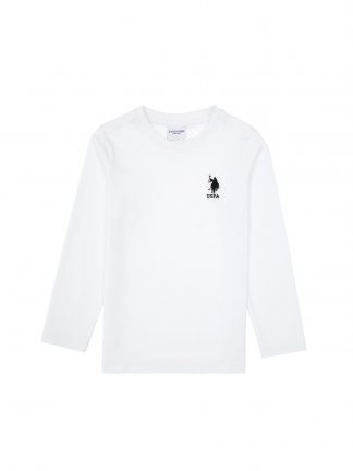 سویشرت پسرانه سفید یو اس پولو