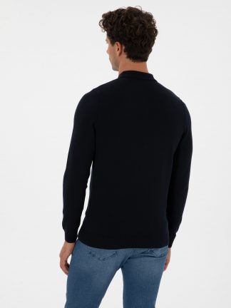 پلیور مردانه سرمه ای پیرکاردین