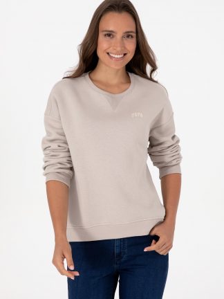 سویشرت زنانه طوسی یو اس پولو