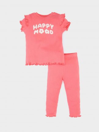 ست لباس نوزاد دختر قرمز دفکتو