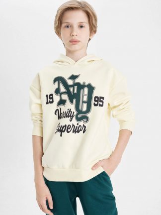 هودی پسرانه بژ دفکتو