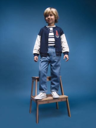 شلوار جین نوزاد پسر نعنایی (فرعی) (مادر:آبی) دفکتو