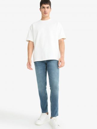 شلوار جین اسلیم فیت مردانه دفکتو