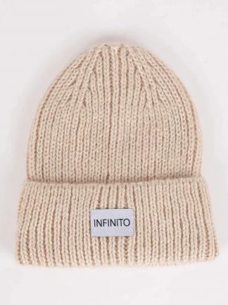 کلاه بافت مردانه بژ دفکتو