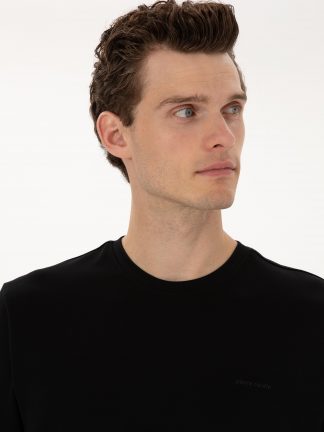 سویشرت مردانه مشکی پیرکاردین