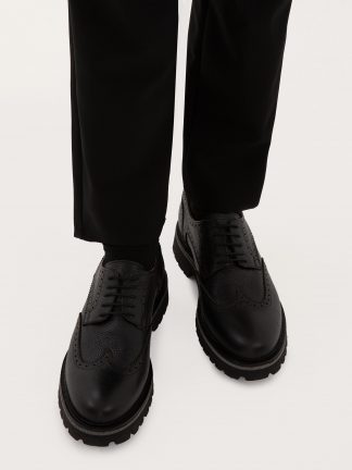 کفش روزمره مردانه مشکی پیرکاردین