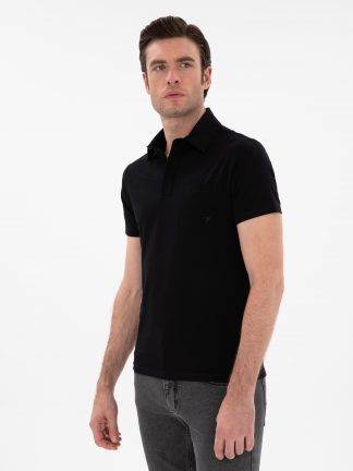 پولوشرت مردانه مشکی کاشارل