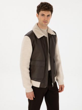 کاپشن مردانه قهوه ای کاشارل