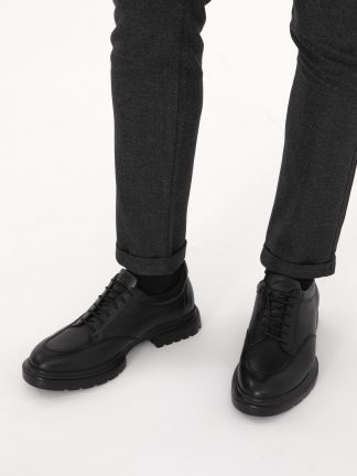 کفش روزمره مردانه مشکی پیرکاردین