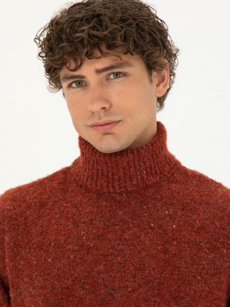 پلیور مردانه آجری پیرکاردین