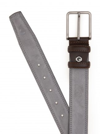 کمربند مردانه خاکستری کاشارل