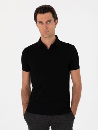 پولوشرت مردانه مشکی کاشارل