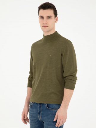 پلیور مردانه سبز روشن پیرکاردین