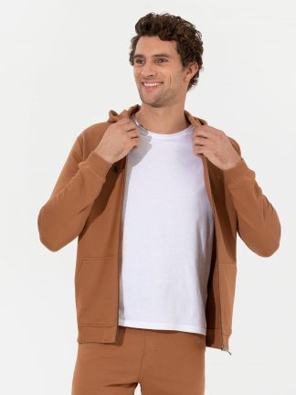 سویشرت مردانه شتری کاشارل