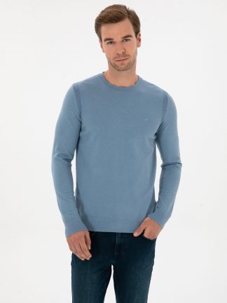 پلیور مردانه آبی کاشارل