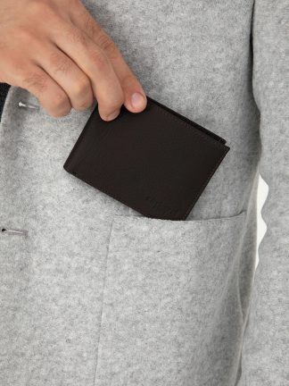 کیف پول و کارت مردانه قهوه ای کاشارل