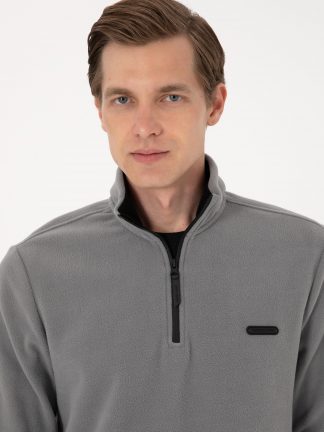 سویشرت مردانه خاکستری پیرکاردین