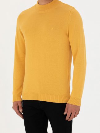 پلیور مردانه خردلی پیرکاردین