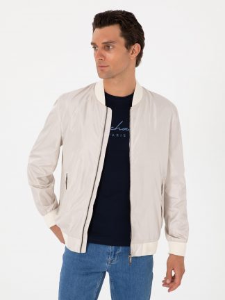 کاپشن مردانه بژ کاشارل