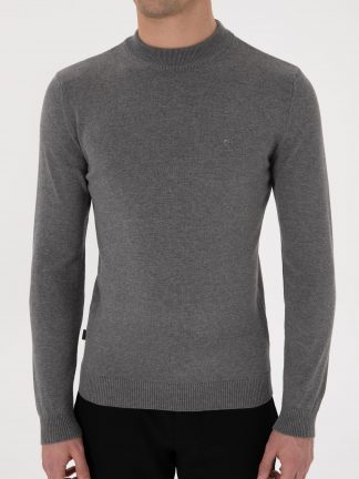 پلیور مردانه خاکی ملانژ پیرکاردین