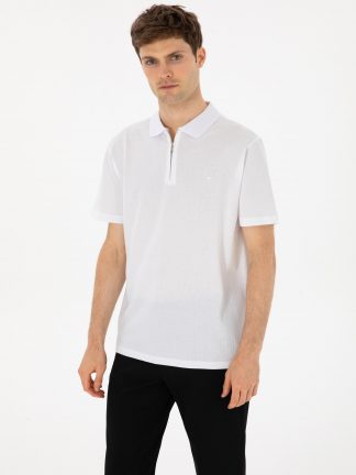 پولوشرت مردانه سفید کاشارل