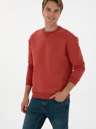 سویشرت مردانه گلبهی یو اس پولو