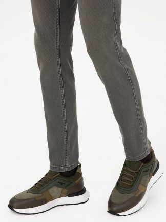 کفش کتانی و اسپرت مردانه خاکی روشن کاشارل