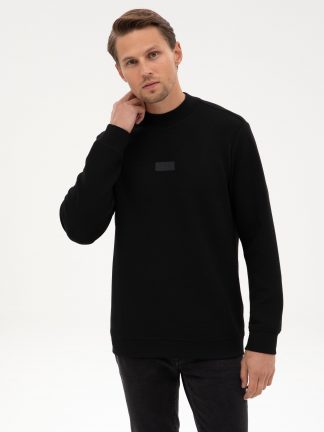 سویشرت مردانه مشکی پیرکاردین