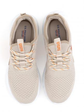 کفش کتانی و اسپرت مردانه بژ یو اس پولو