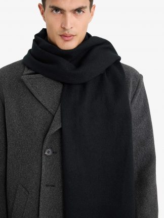 شال مردانه مشکی دفکتو