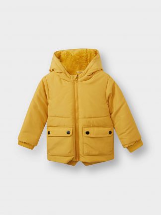 کاپشن نوزاد پسر زرد دفکتو