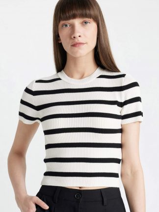 تیشرت زنانه بژ دفکتو