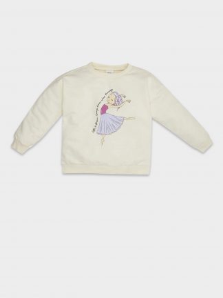 سویشرت نوزاد دختر بژ دفکتو